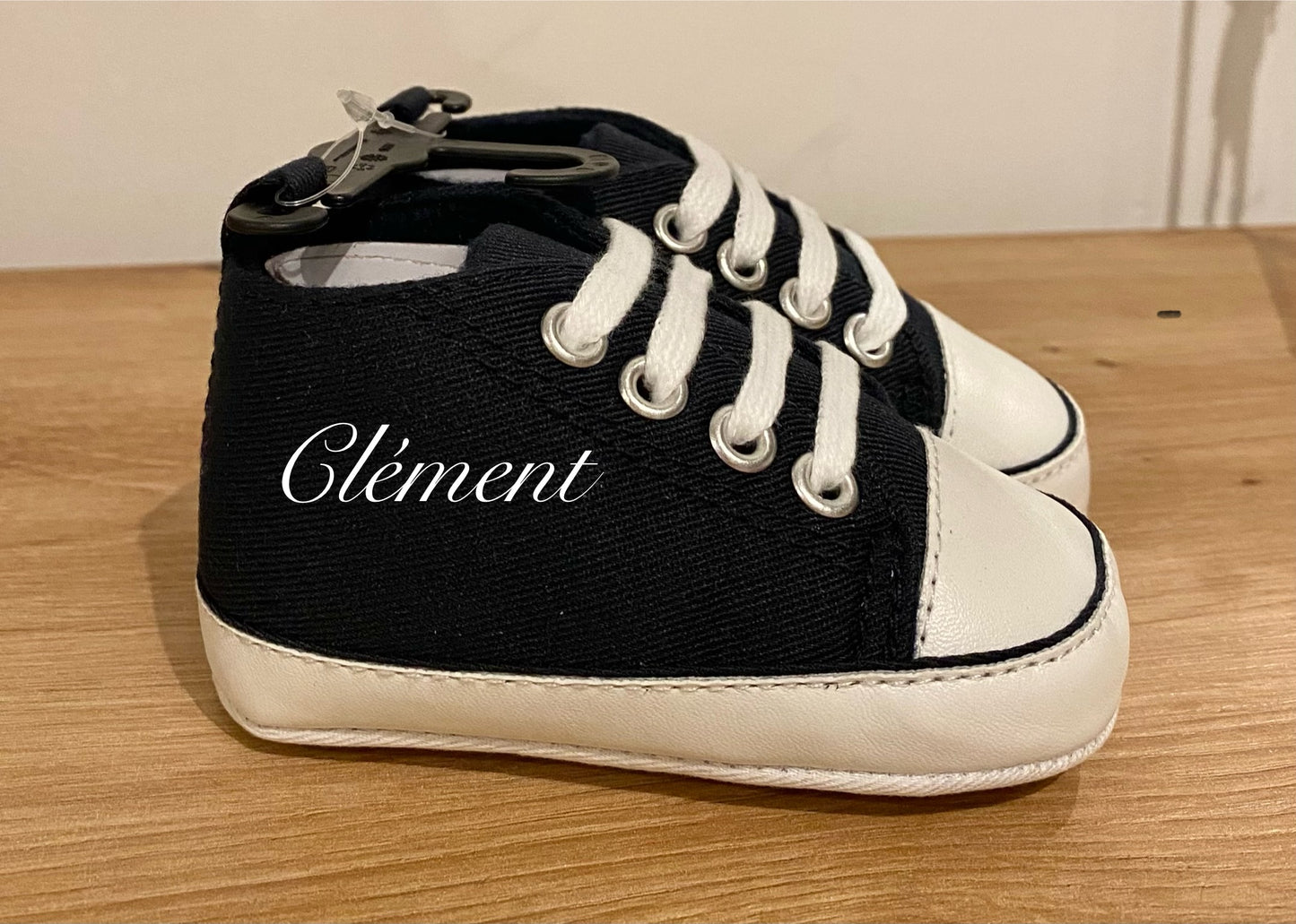 Baskets personnalisées baptême