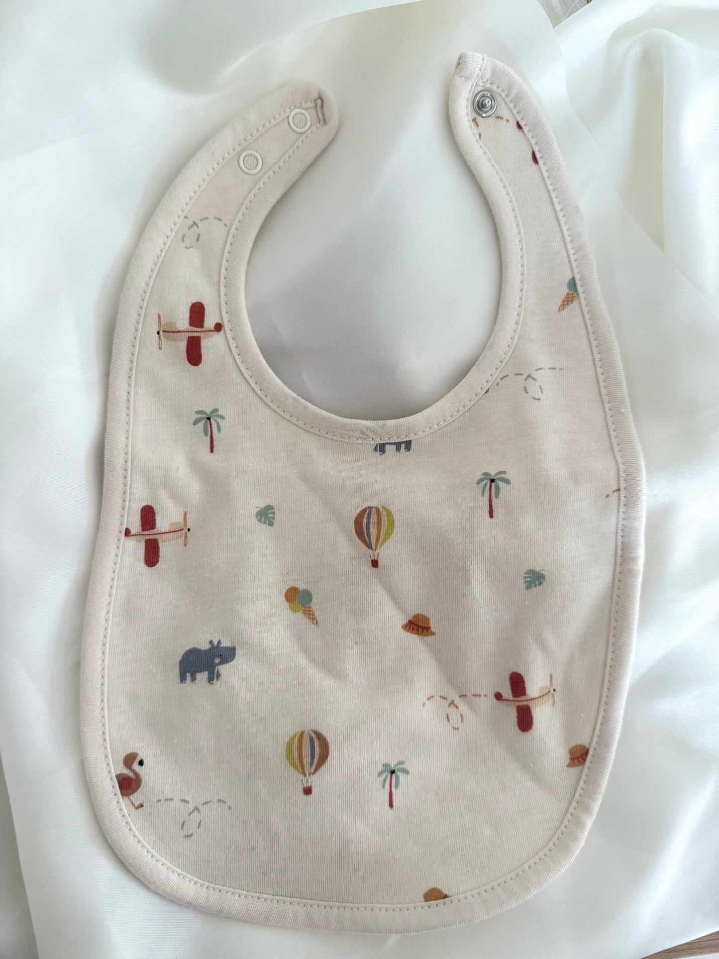 Bavoir à motifs « animaux »