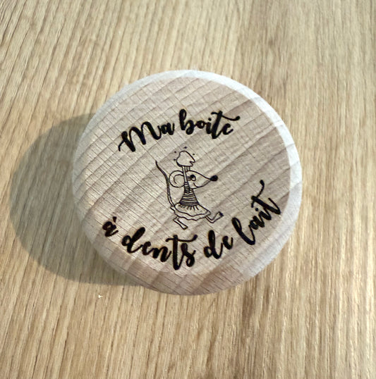 Boîte à dents de lait