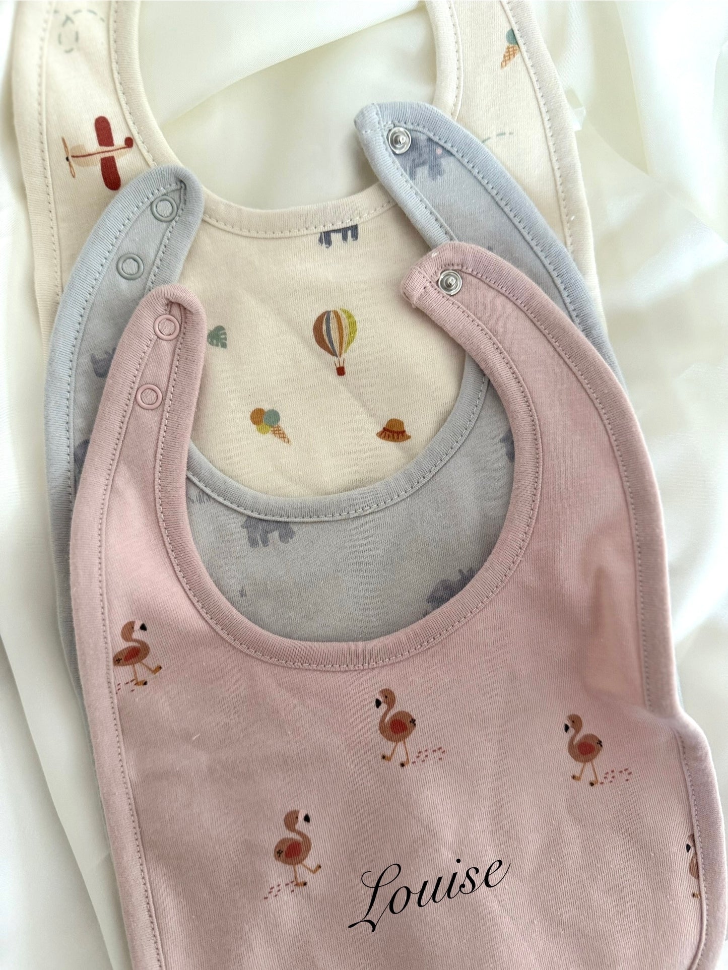 Bavoir à motifs « animaux »