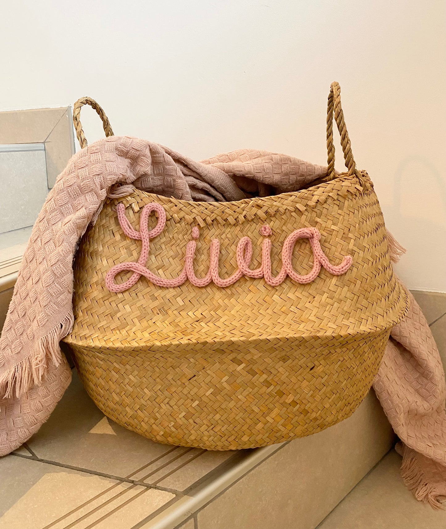 Panier de rangement personnalisé