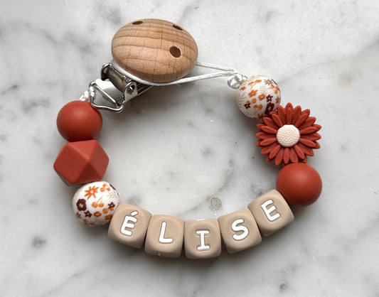 Attache tétine ÉLISE